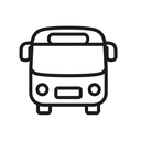 icon_travel_bus_minimal_outline icon preview