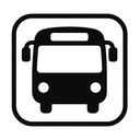 icon_travel_bus_monochrome icon preview