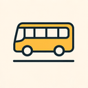 icon_travel_bus_thin icon preview