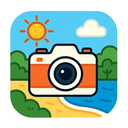 icon_travel_camera_cartoon icon preview