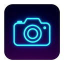 icon_travel_camera_neon icon preview