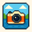 icon_travel_camera_pixel_art icon preview