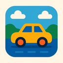 icon_travel_car_abstract icon preview