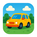 icon_travel_car_cartoon icon preview