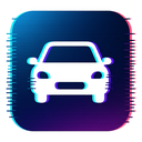 icon_travel_car_digital_glitch icon preview