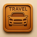 icon_travel_car_embossed icon preview