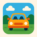 icon_travel_car_filled icon preview
