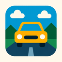 icon_travel_car_geometric icon preview