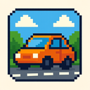 icon_travel_car_pixel_art icon preview