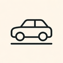 icon_travel_car_thin icon preview