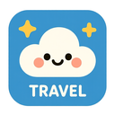 icon_travel_cloud_cartoon icon preview