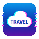 icon_travel_cloud_digital_glitch icon preview