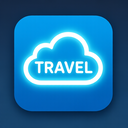 icon_travel_cloud_glow_effect icon preview