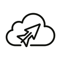 icon_travel_cloud_outline icon preview