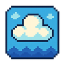 icon_travel_cloud_pixel_art icon preview