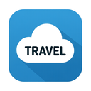 icon_travel_cloud_vector icon preview