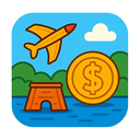 icon_travel_coin_cartoon icon preview