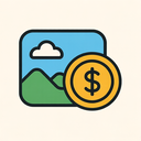 icon_travel_coin_minimalist icon preview