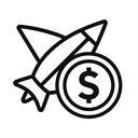 icon_travel_coin_monochrome icon preview