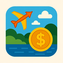icon_travel_coin_vector icon preview