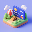 icon_travel_credit_card_3d_isometric icon preview