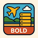 icon_travel_database_bold icon preview