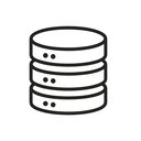 icon_travel_database_minimal_outline icon preview