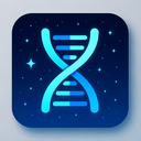 icon_travel_dna_strand_futuristic icon preview
