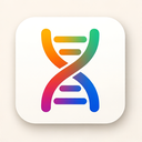 icon_travel_dna_strand_gradient icon preview