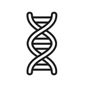 icon_travel_dna_strand_minimal_outline icon preview