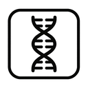icon_travel_dna_strand_monochrome icon preview