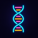 icon_travel_dna_strand_neon icon preview