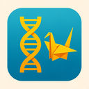 icon_travel_dna_strand_origami icon preview