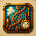 icon_travel_dna_strand_steampunk icon preview