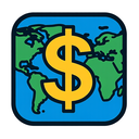 icon_travel_dollar_sign_bold icon preview