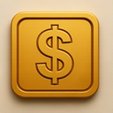 icon_travel_dollar_sign_embossed icon preview