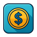 icon_travel_dollar_sign_filled icon preview