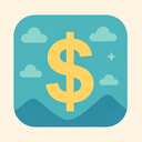 icon_travel_dollar_sign_flat_pastel icon preview
