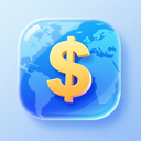 icon_travel_dollar_sign_glassy icon preview