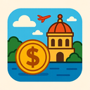 icon_travel_dollar_sign_iconic icon preview