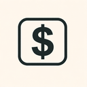 icon_travel_dollar_sign_minimalist icon preview