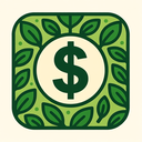 icon_travel_dollar_sign_organic_pattern icon preview