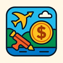 icon_travel_dollar_sign_vector icon preview