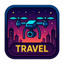 icon_travel_drone_cyberpunk icon preview