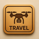 icon_travel_drone_embossed icon preview