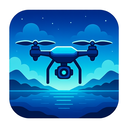 icon_travel_drone_futuristic icon preview