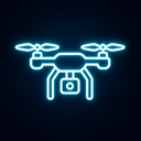 icon_travel_drone_glow_effect icon preview