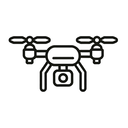 icon_travel_drone_line_art icon preview