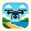 icon_travel_drone_modern icon preview