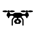 icon_travel_drone_monochrome icon preview